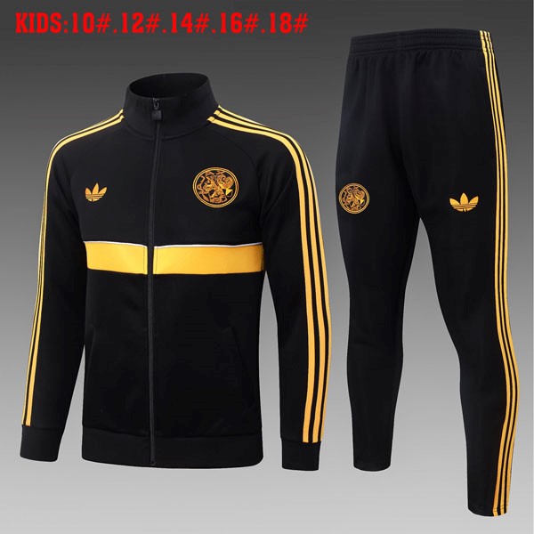 Kinder Trainingsanzug Ajax 2026-27 Schwarz 2